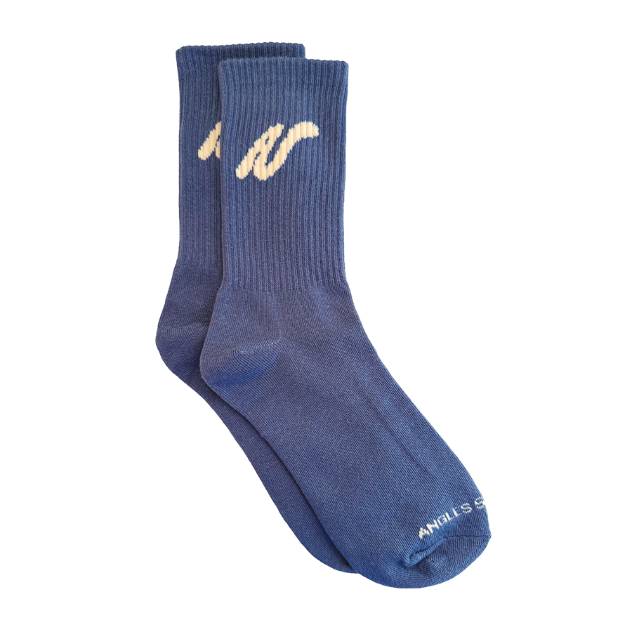 Form Logo Cotton Socks - ANGLES SPACE