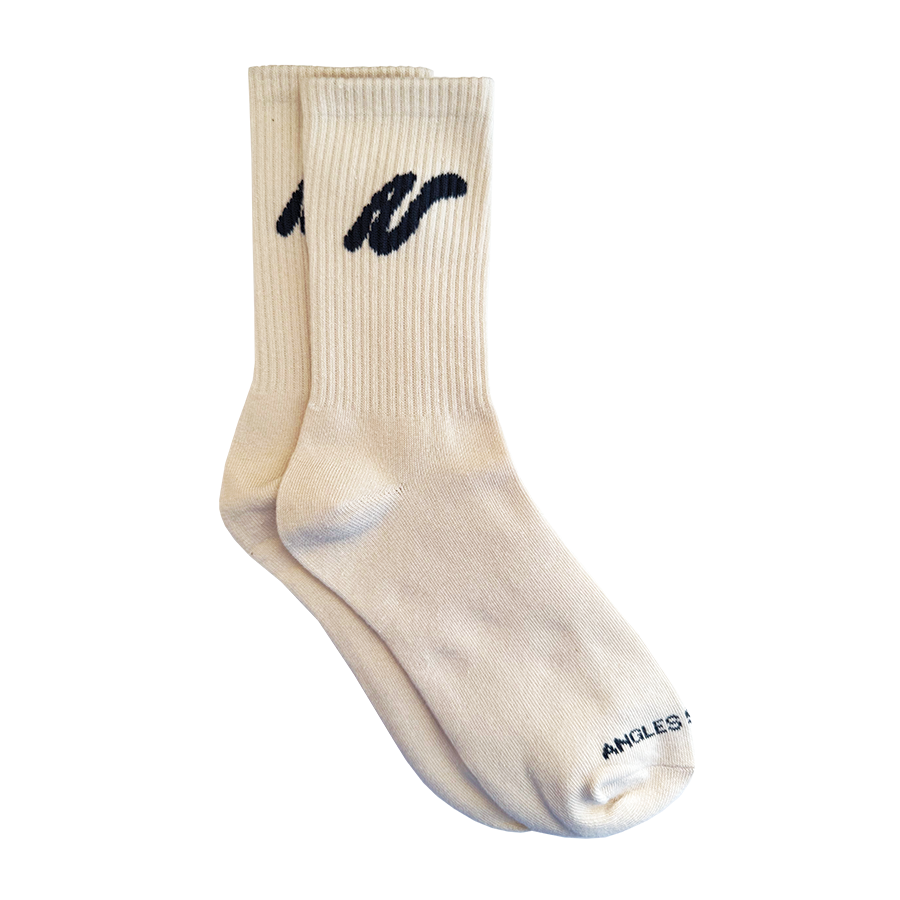 Form Logo Cotton Socks - ANGLES SPACE
